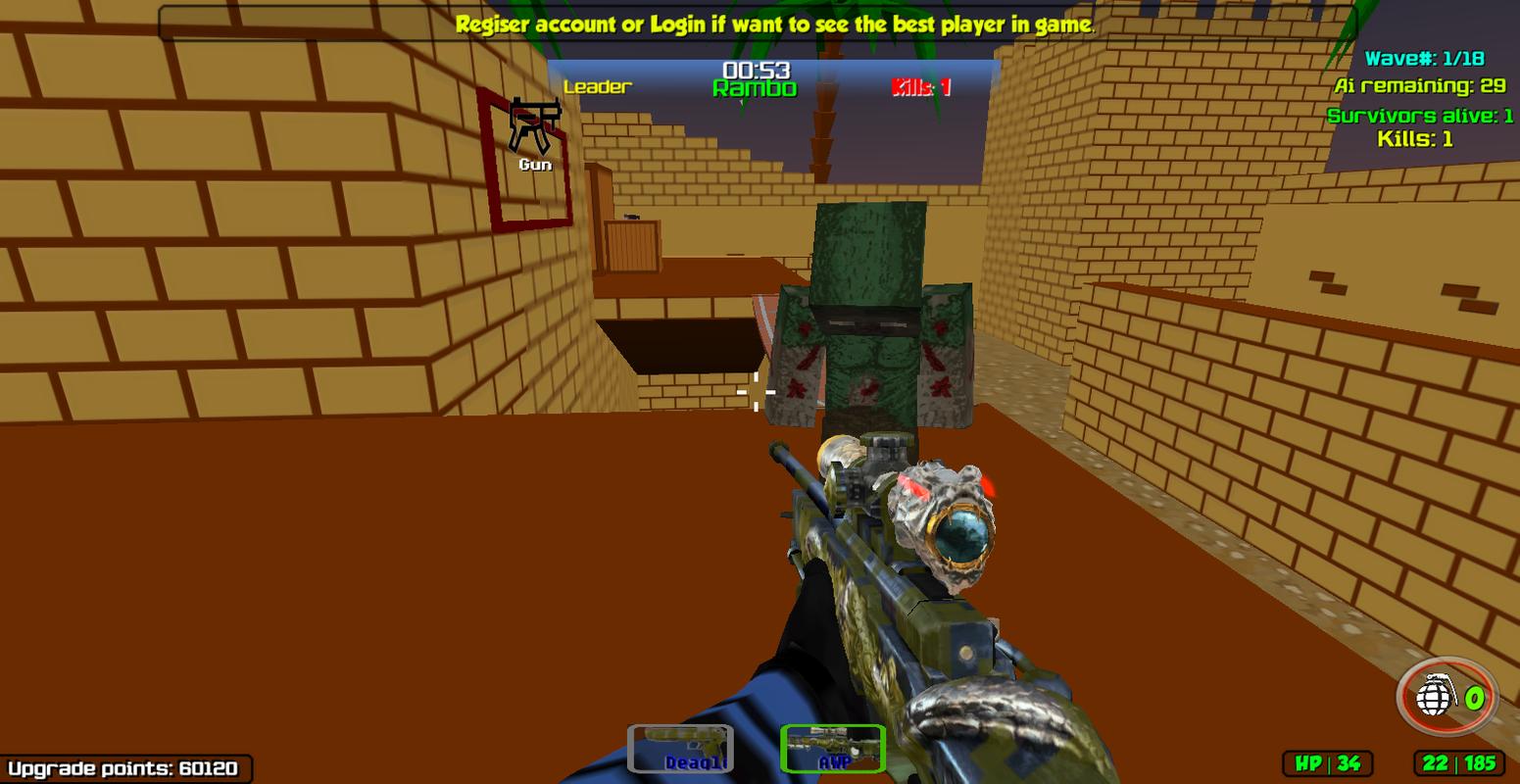 Combat Pixel SWAT & Zombies Multiplayer for Android APK Download