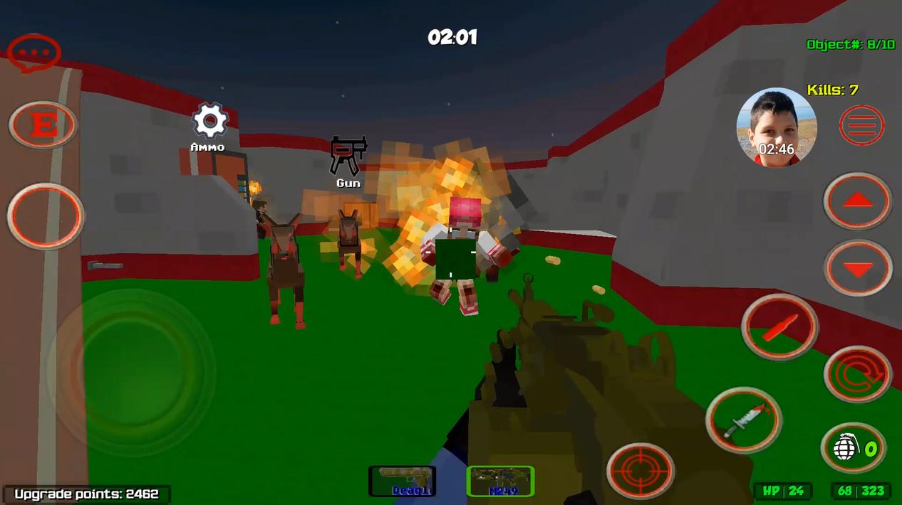 Combat Pixel SWAT & Zombies Offline安卓下載，安卓版APK 免費下載