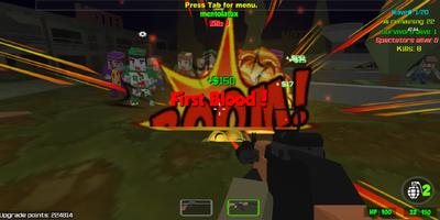Pixel Gun Warfare 2 : Zombie Attack Multiplayer screenshot 1
