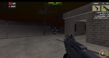 Realistic Zombie Survival Warfare स्क्रीनशॉट 1