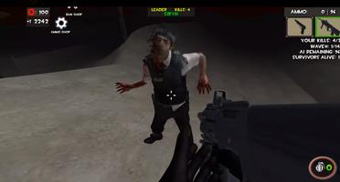 Realistic Zombie Survival Warfare स्क्रीनशॉट 2
