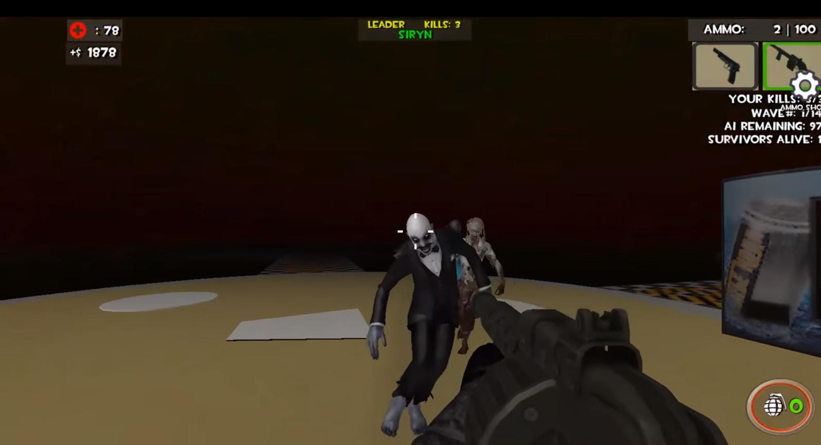 Realistic Zombie Survival Warfare For Android Apk Download - zombie killing roblox games