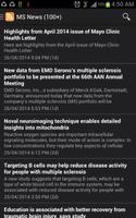 Multiple Sclerosis News پوسٹر