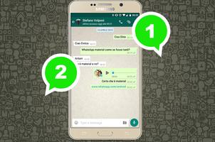 2 whatsapp account pro guide-poster