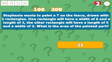 Grade 3 Math Trivia capture d'écran 2