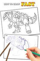 How to Draw Transformers Fast Affiche