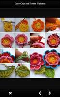 Easy Crochet Flower Patterns capture d'écran 1