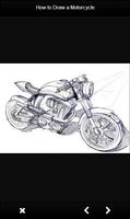 How to Draw a Motorcyles Affiche
