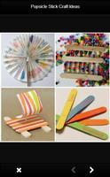Popsicle Stick Craft Ideas ポスター
