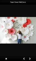 Paper Flower Wall Decor capture d'écran 1