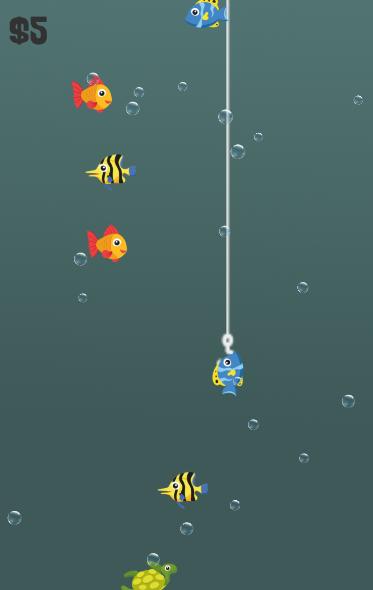 Fishing Hook 2D Game - catch the shark fish APK for Android Download