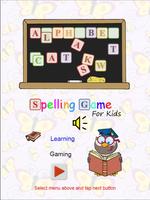 Poster ortografia gioco per bambini