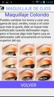 Maquillaje de ojos imagem de tela 2