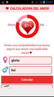 Test de amor calculadora prueba de amor постер