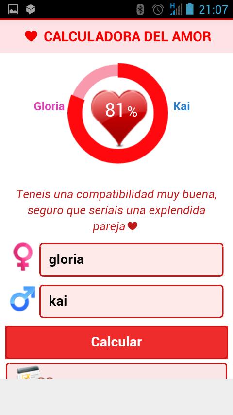 Test de amor calculadora prueba de amor APK pour Android Télécharger
