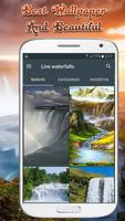 Waterfall live wallpaper real پوسٹر