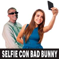 Selfie con Bad Bunny Affiche