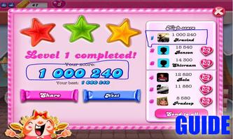 Guide:"Candy cruSH SaGaa" capture d'écran 1