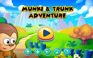 Munki & Trunk Adventure :Subway Affiche