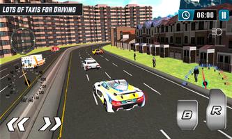 2017 Taxi Simulator - 3D Modern Driving Games capture d'écran 3