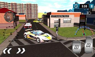 2017 Taxi Simulator - 3D Modern Driving Games Affiche