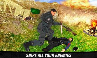 Army Sniper Assassin Commando Affiche