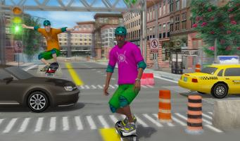 Echt Skateboard Party - Longboard Eislaufen Champi Screenshot 2