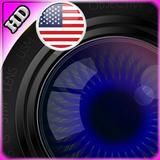 Câmera Full HD para Android (3D) ícone