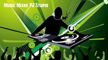 Music Mixer DJ Studio Affiche