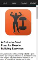 Muscle Gain Building Workout اسکرین شاٹ 3