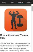 Muscle Gain Building Workout capture d'écran 2
