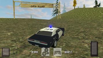 Muscle Police Car Driving screenshot 1