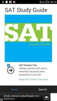 SAT Study Guide plakat