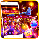 Colorful Magic Mushroom Theme aplikacja