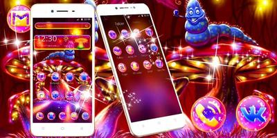 Colorful Magic Mushroom Theme screenshot 3