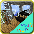Music Craft Mod MCPE Guide icône