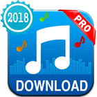 Free mp3 music download player pro icon