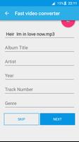 Fast Video Mp3 Converter 2017 اسکرین شاٹ 1