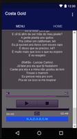 Costa Gold MP3&Letra captura de pantalla 1