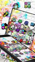 Music Colorful Graffiti Theme screenshot 1