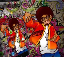Musique Hiphop Graffiti Thème capture d'écran 2