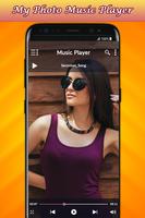 Music Player With Your Photo Background capture d'écran 1