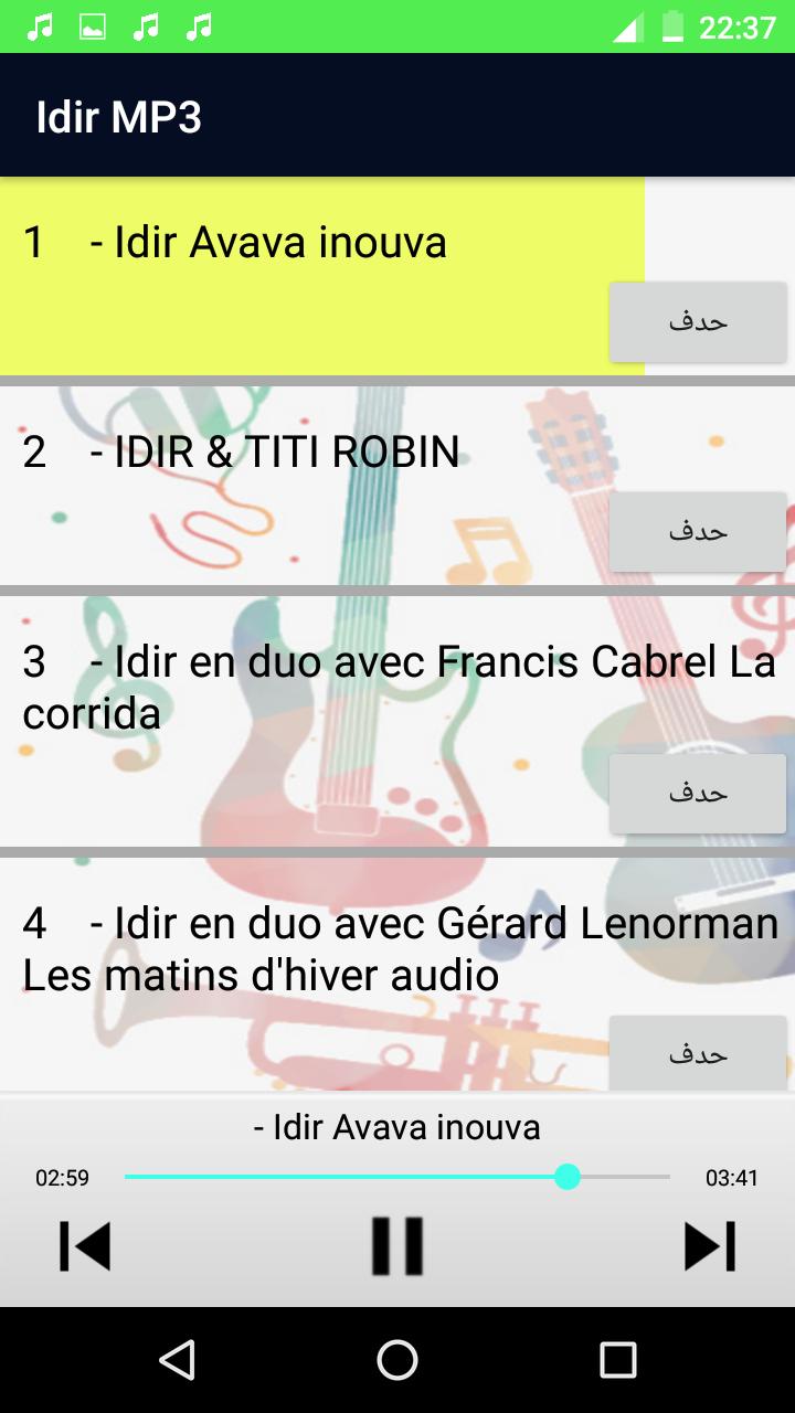 TÉLÉCHARGER CHANSON IDIR A VAVA INOUVA IDIR TÉLÉCHARGER A INOUVA CHANSON VAVA