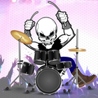 Rock Drums - Classic Band Game آئیکن