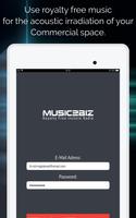 1 Schermata MUSIC2BIZ Instore Radio