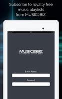 2 Schermata MUSIC2BIZ Instore Radio