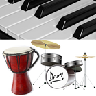 music instruments apps icône