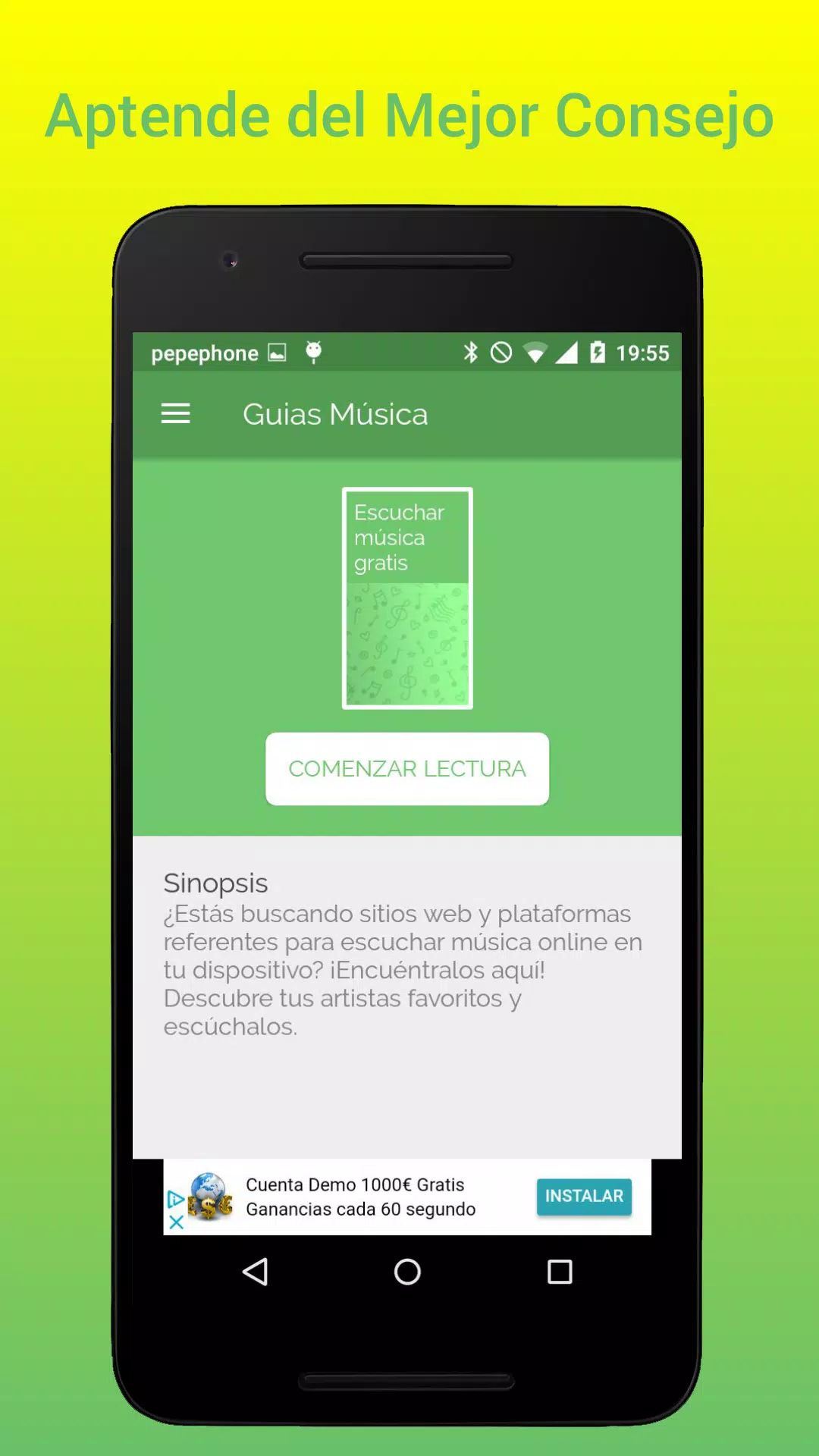 Descarga de APK de Reproductor Musica, aprende descargar MP3 para Android