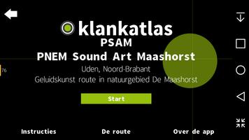 Klankroute PSAM poster