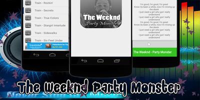 The Weeknd Party Monster الملصق